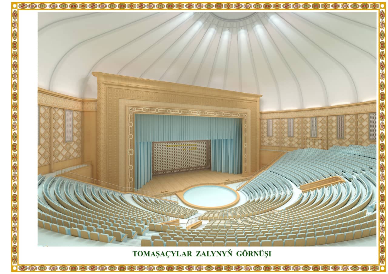 AKEV 3000 Kişilik Konferans Salonu / Lebap – Türkmenistan